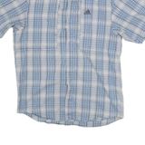 ADIDAS Mens Shirt Blue Check S