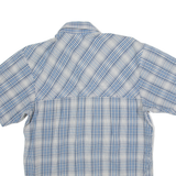 ADIDAS Mens Shirt Blue Check S