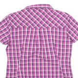 THE NORTH FACE Womens Shirt Pink Gingham M