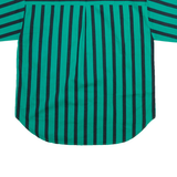 Womens Shirt Green Striped M