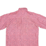 GOODMAN Mens Shirt Pink Floral M