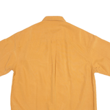 COLUMBIA Mens Plain Shirt Orange L
