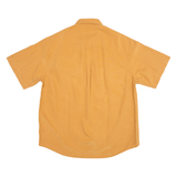 COLUMBIA Mens Plain Shirt Orange L