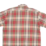 Mens Shirt Red Check L