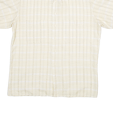 COLDOR Mens Shirt Yellow Striped M