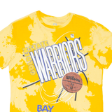 NBA Golden State Warriors Mens T-Shirt Yellow USA XS