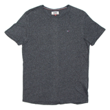 TOMMY JEANS Mens T-Shirt Grey S