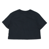 NIKE Cropped Womens T-Shirt Black S