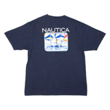 NAUTICA Mens T-Shirt Blue XL