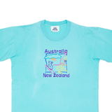 Australia And New Zealand Womens T-Shirt Blue M