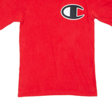 CHAMPION Mens T-Shirt Red S