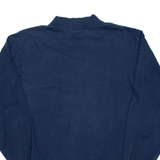 NIKE Mens T-Shirt Blue Long Sleeve M