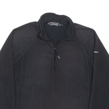 BERGHAUS Womens Fleece Black 1/4 Zip L