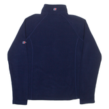 BERGHAUS Womens Fleece Blue 1/4 Zip UK 8