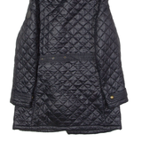 LAUREN RALPH LAUREN Womens Quilted Jacket Black Nylon Diamond XS