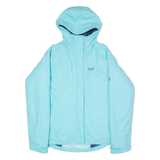 JACK WOLFSKIN Insulated Womens Jacket Blue Hooded L