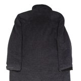 GOLDIX Womens Overcoat Coat Grey Flannel Wool 90s UK 10