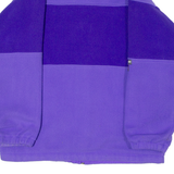 MAMMUT Nordic Zenith Mens Fleece Jacket Purple Flannel 90s Colourblock S