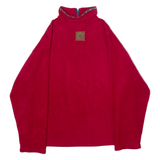 CORPORATE ZONE COOPERATIVE Observation Des Baleines Mens Pullover Jacket Red 90s L