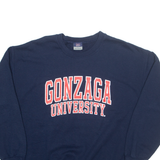 MV SPORT Gonzaga University Mens Sweatshirt Blue USA L