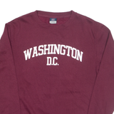MV SPORT Washington D.C. Mens Sweatshirt Maroon USA S