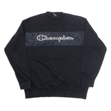 CHAMPION Mens Sweatshirt Black M