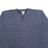 TIMBERLAND Striped Mens Sweatshirt Blue M
