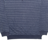 TIMBERLAND Striped Mens Sweatshirt Blue M