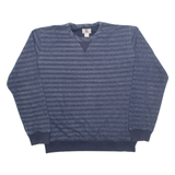 TIMBERLAND Striped Mens Sweatshirt Blue M