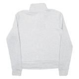 PUMA Womens Sweatshirt Grey 1/4 Zip XXS