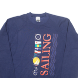 GOPHER SPORT Sailing Mens Sweatshirt Blue L