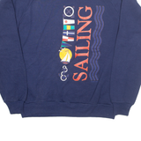 GOPHER SPORT Sailing Mens Sweatshirt Blue L