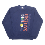 GOPHER SPORT Sailing Mens Sweatshirt Blue L