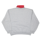 MAJESTIC Indiana Womens Sweatshirt Grey High Neck USA L