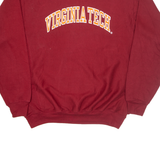 STEVE & BARRY'S Virginia Tech Mens Sweatshirt Red USA 2XL