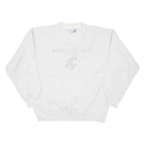 BIG COTTON Washington State University Mens Sweatshirt Grey USA M