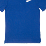 NIKE Mens Polo Shirt Blue S