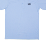 UMBRO Mens Polo Shirt Blue S