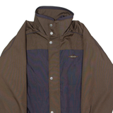 BRUNOTTI 2 in 1 Mens Coat Brown Canvas Colourblock L