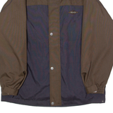 BRUNOTTI 2 in 1 Mens Coat Brown Canvas Colourblock L