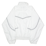 WHITE SPORTS Mens Track Jacket White 90s S