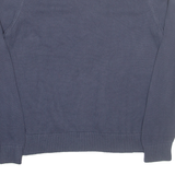 TOMMY HILFIGER Mens Jumper Blue Tight Knit L