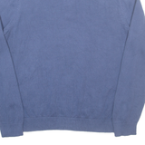 TOMMY HILFIGER Mens Jumper Blue 1/4 Zip Tight Knit L