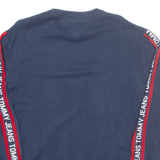 TOMMY HILFIGER Mens Jumper Blue Tight Knit M