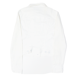 JUST CAVALLI Womens Denim Jacket White 90s M