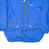 CATS Womens Rain Jacket Blue Nylon 90s M