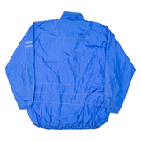 CATS Womens Rain Jacket Blue Nylon 90s M