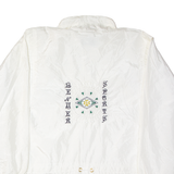 BENGER Womens Rain Jacket White 90s M