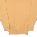 PETER POLO Mens Jumper Orange Tight Knit M