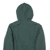 TIMBERLAND Mens Parka Jacket Green Nylon Hooded S